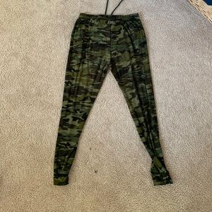 Camo joggers